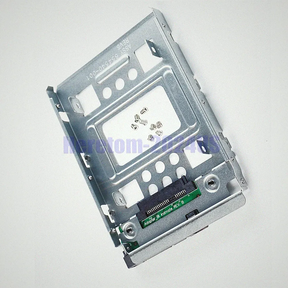 2.5'' SSD to 3.5'' SATA SAS HDD Caddy Adapter Hard Disk Drive Tray Converter Set
