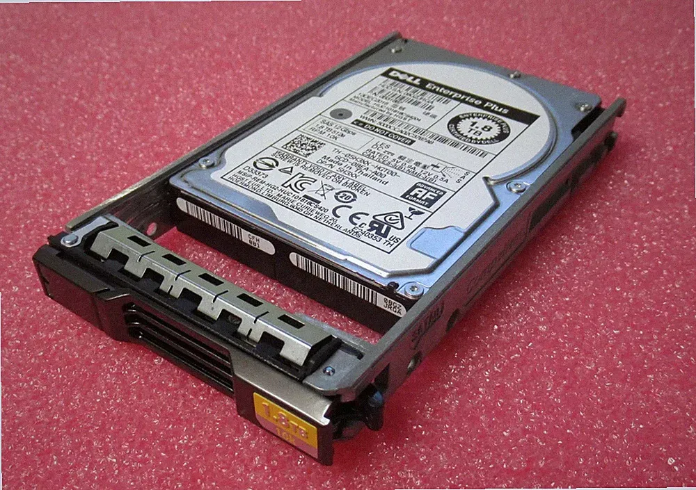 Dell Compellent 1.8TB 10k SAS 2.5" 12G 512e Enterprise Plus Hard Drive HDD 5H3XX