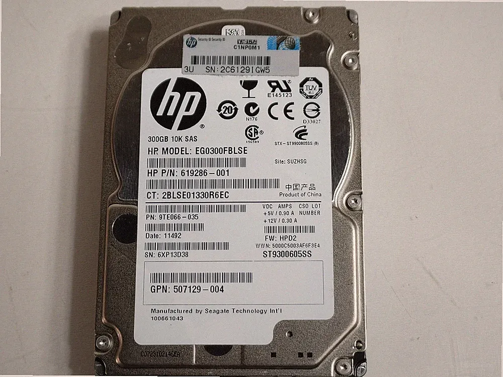 Seagate HP 10K.5 ST9300605SS 300 GB 2.5" SAS 2 Enterprise Hard Drive